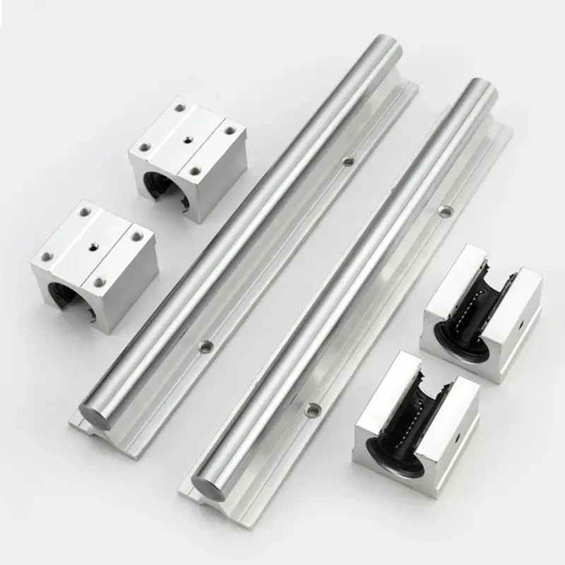 KGT SBR Series Aluminum Linear Shaft Rod End Supporter Linear Rail Bearing Unitlinear motion SBR10/12/13/16/20/25/30/35/40/50