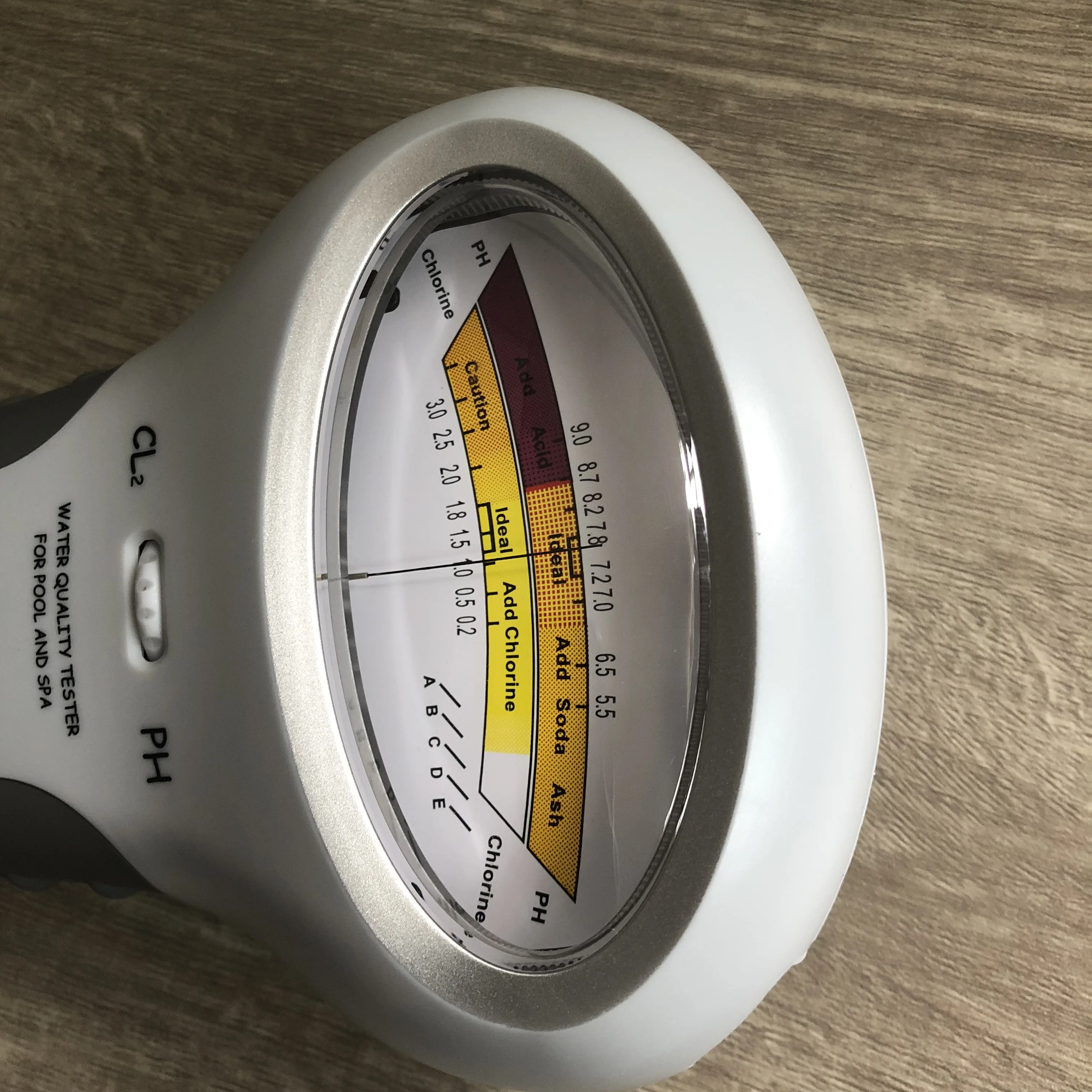 
Digital Cl2 Level Chlorine 1.2 To 1.7 ppm PH Meter Water Quality Analysis Tester For Monitoring Swimming Pool And SPA 