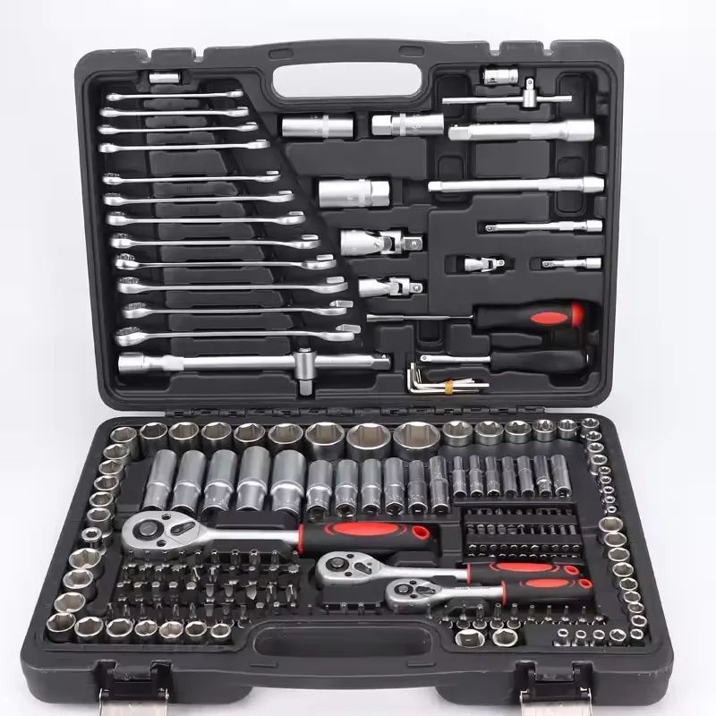 216pcs Combination Spanner Box Profession Tool Socket Set Multifunction Wrench Kit For Car Repair Other Hand Tools Sets