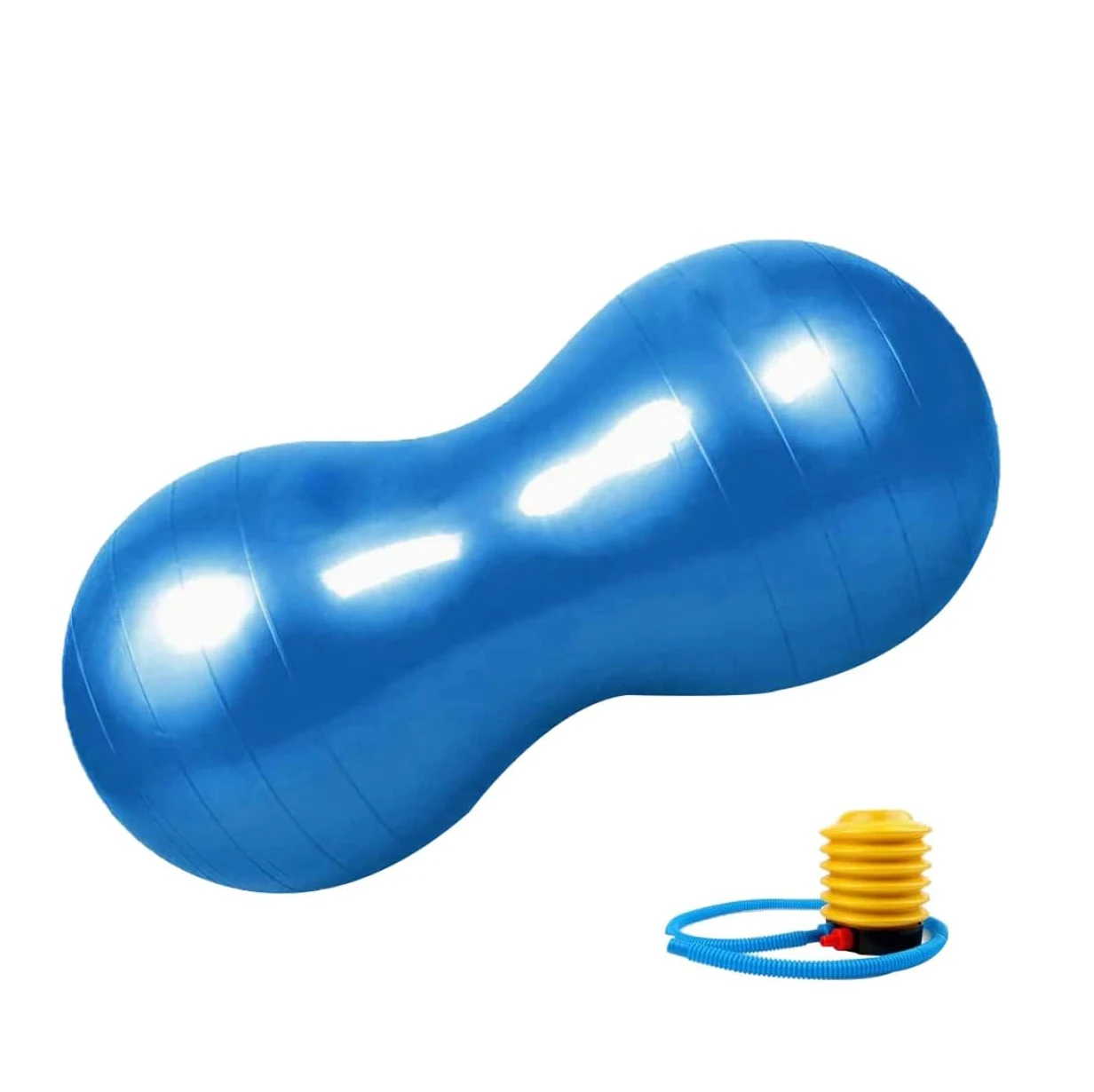 Gym fitness Durable Peanut Massage Ball For Physiotherapy Balance Training PVC Thickened Yoga Peanut Ball