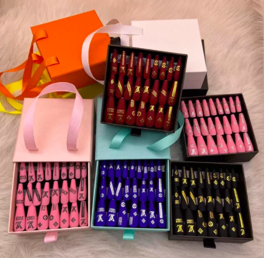 OEM faux ongle gel nail kit artificial extension press on finger nails tips false nails