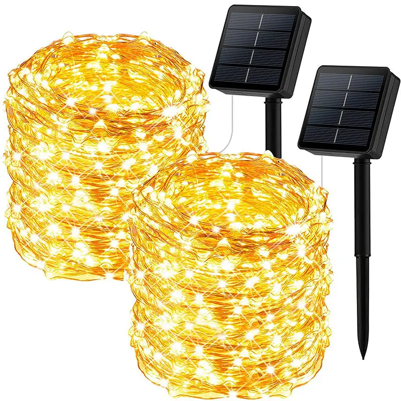 10Meters 100LEDS Cheap Price Holiday Lighting Outdoor Waterproof  Christmas Decoration  Solar Fairy String Light