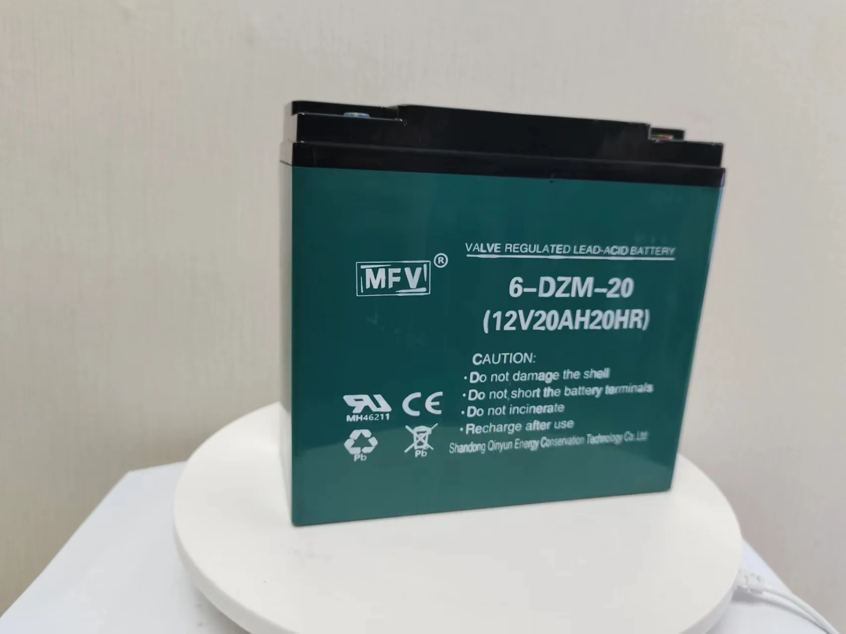 High Quality 12V/20AH Lead-Acid Sealed Deep Cycle Electric Vehicle Battery for UPS Electric Cars Golf Carts and Lighting