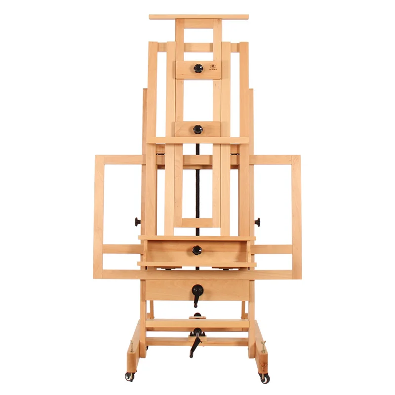Art Master Sliding Easel Can be Moved Left and Right Artist Master Studio Easel Heavy-Duty Display Easel DHJ-6