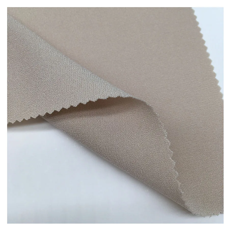 no MOQ 64% acetate 36% polyester colors available moss crepe acetate fabric for dress/blouse