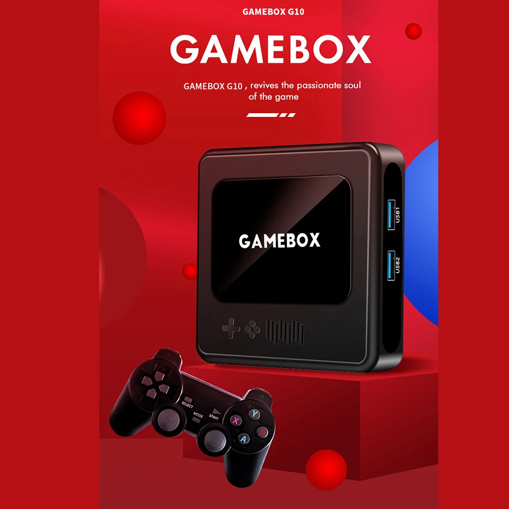 Topleo game box Dual joystick professional gamepad handheld retro classic game console