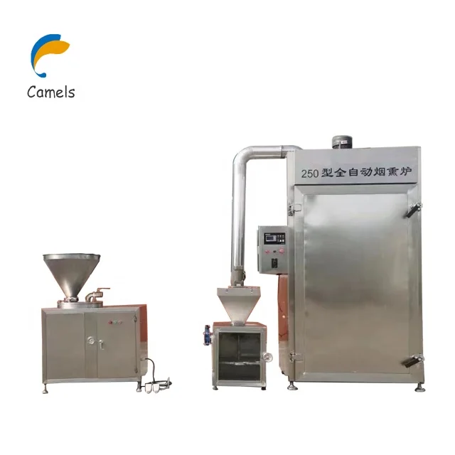 Complete Beef Meat Sausage Filler Making Production Line Machine In China