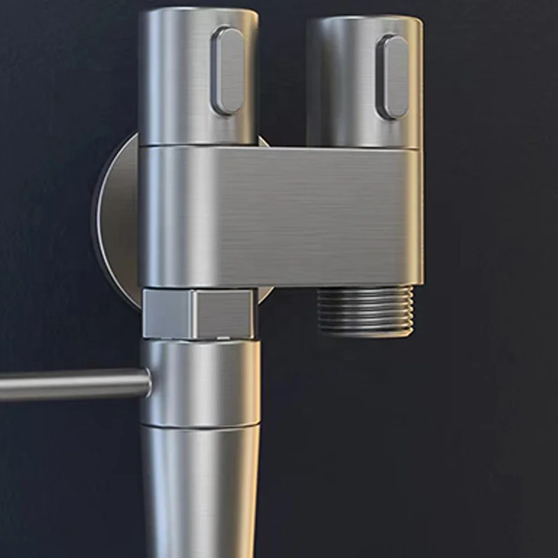 Factory Wholesale Brass Stainless steel Material Bidet Spray Shower Set Portable Mixer Faucets Toilet Bidet Sprayer