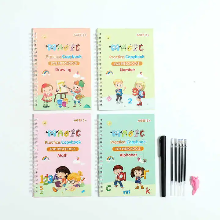Wholesale Cheap Manufacturer School Kids Magic Practice Writing Best Seller Notebook