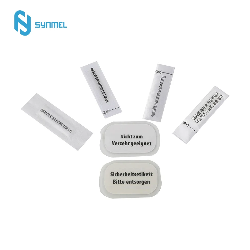 Synmel High Performance EAS 58khz AM Anti Theft Sewing Soft labels Garment Security Label DR Woven Label 10000pcs/ctn