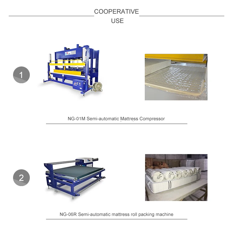 NG-01M compressing vacuum packaging machine for mattress