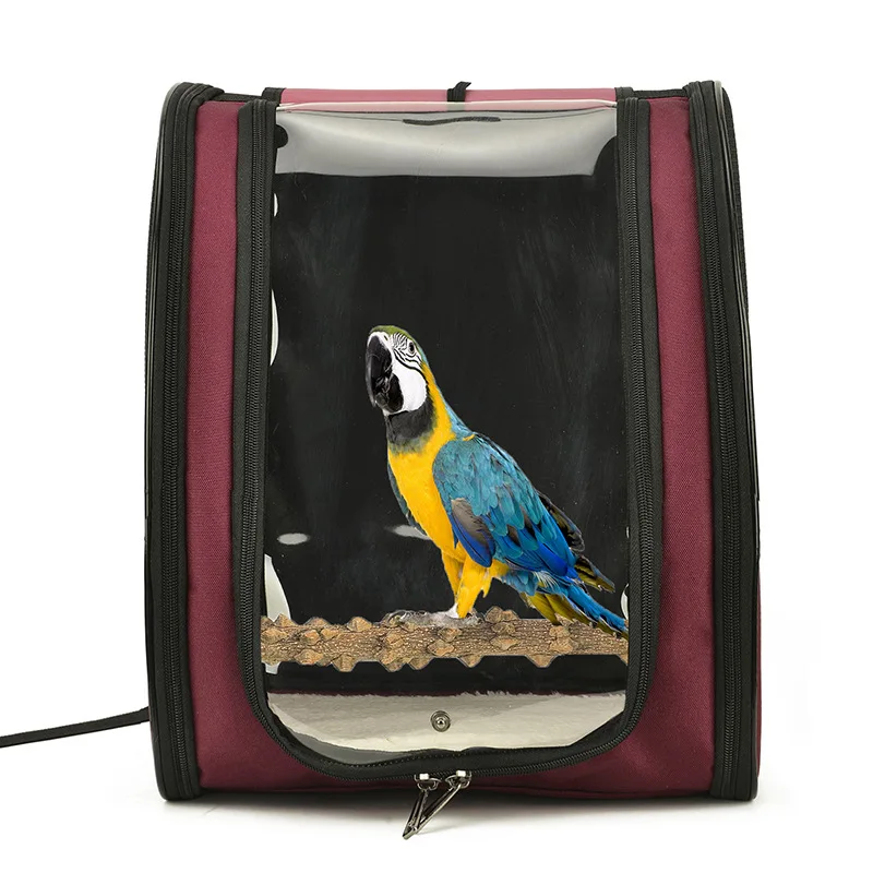 Parrot Outing Backpack Portable Pet Outing Box Large, Medium and Small Starling Bird Cage