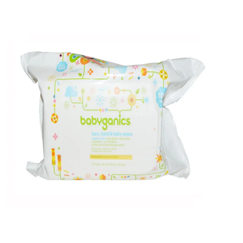 
Wholesale nonwoven material skin care use wet wipe 