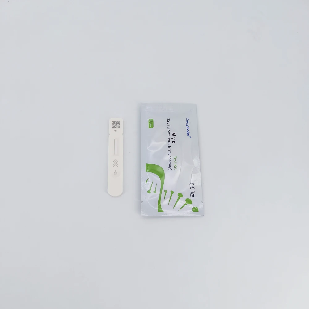 Lansionbio High Sensitivity Myo Immunoassay Reagents Myoglobin Muscle Damage Diagnostic Rapid Test Medical Supplies