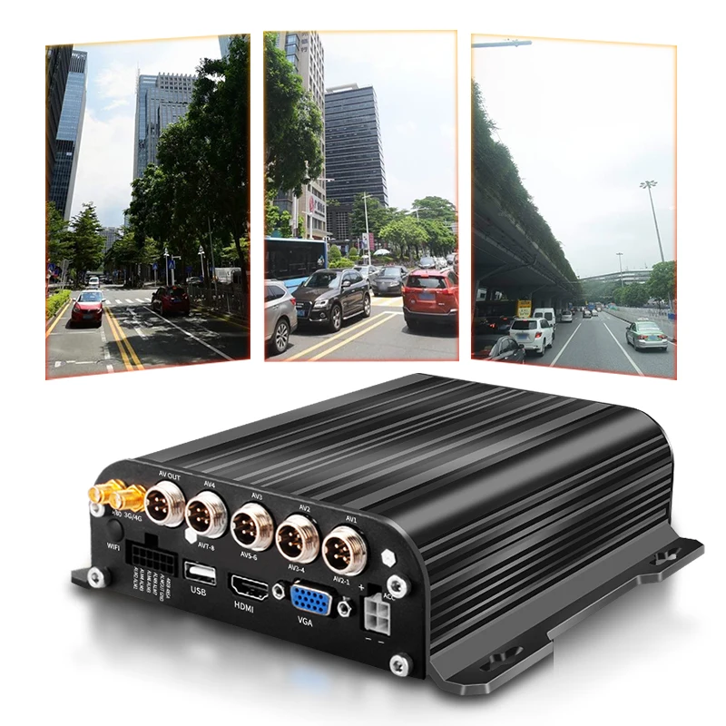 Manufacturer price  full solution dvr 4G GPS WIFI mdvr 4ch mobile car dvr recorder hard disk MDVR