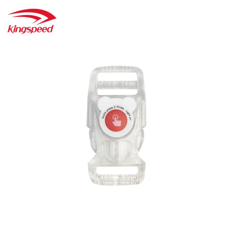 new design Pet accessory LED Buckle Manufacturer Promotion high quality wholesale LED Buckle for pet collars LED