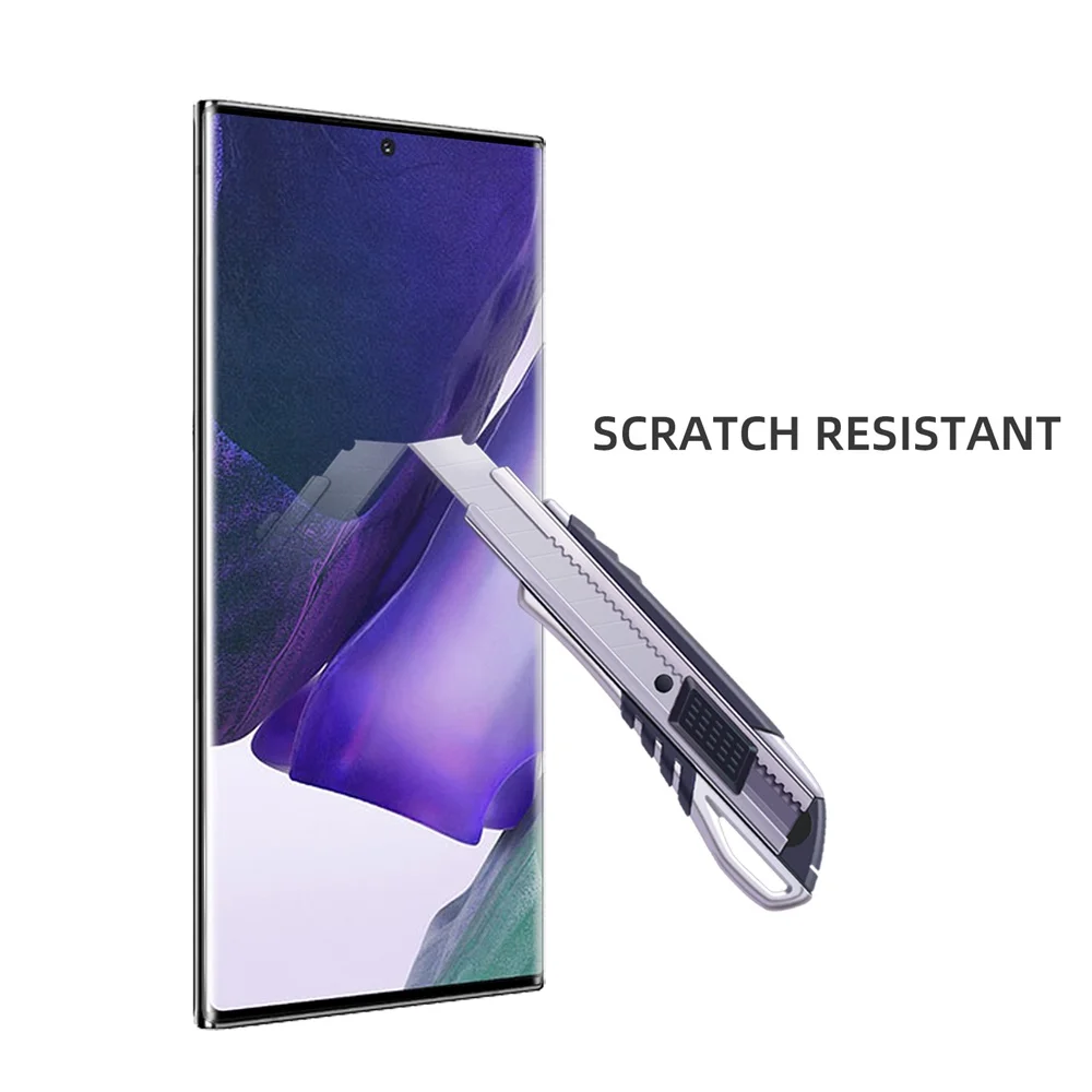  Для Samsung NOTE 20 Стекло экрана полное покрытие закаленное стекло 9H 0 33 мм защита с розничной