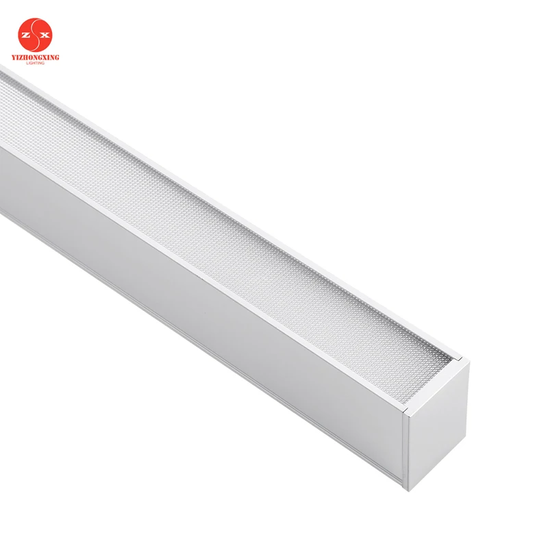 3000K 4000K 6000K Dimmable Suspended LED Linear Light Hanging Office Lighting Fixture LED Linear Lamp