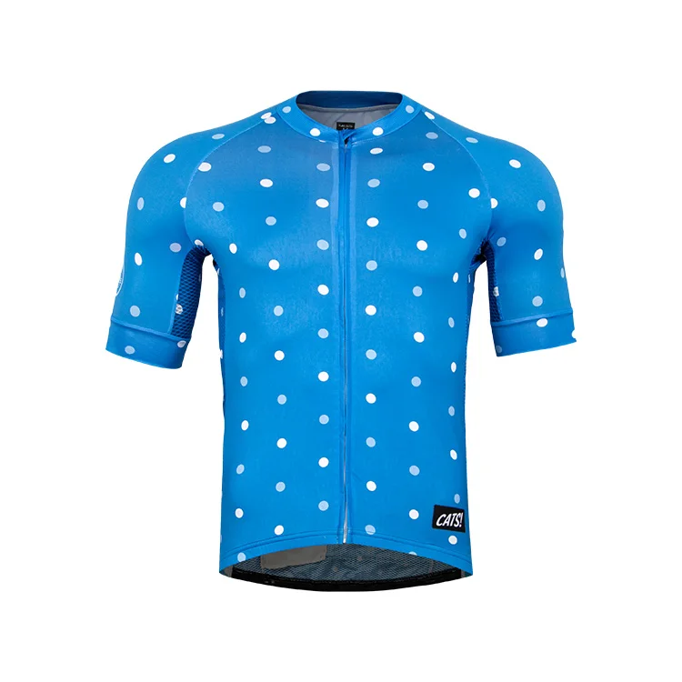 Custom Logo Comfortable All-Round Short Sleeve Bicycle Clothing Hot Sale Quick Dry Breathable Features Low MOQ Cycling Jersey