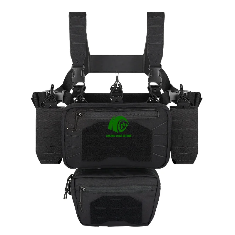 Kango 600D Oxford Tactical Vest Outdoor Waterproof Modular Chest Rig Vest