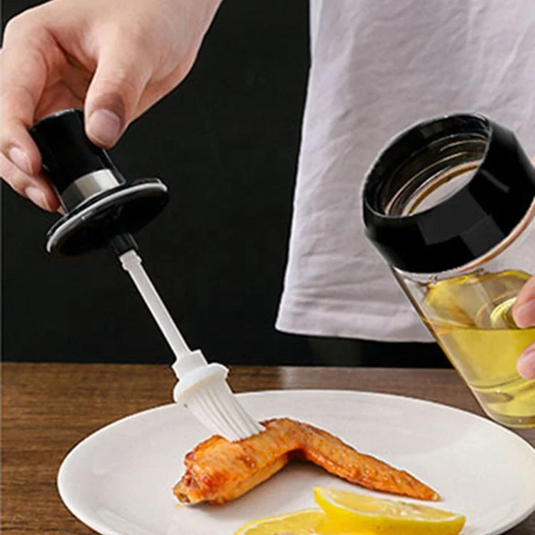 New Arrival Kitchen Seasoning Bottle Household Durable Glass Spice Jars With Spoon Bruth