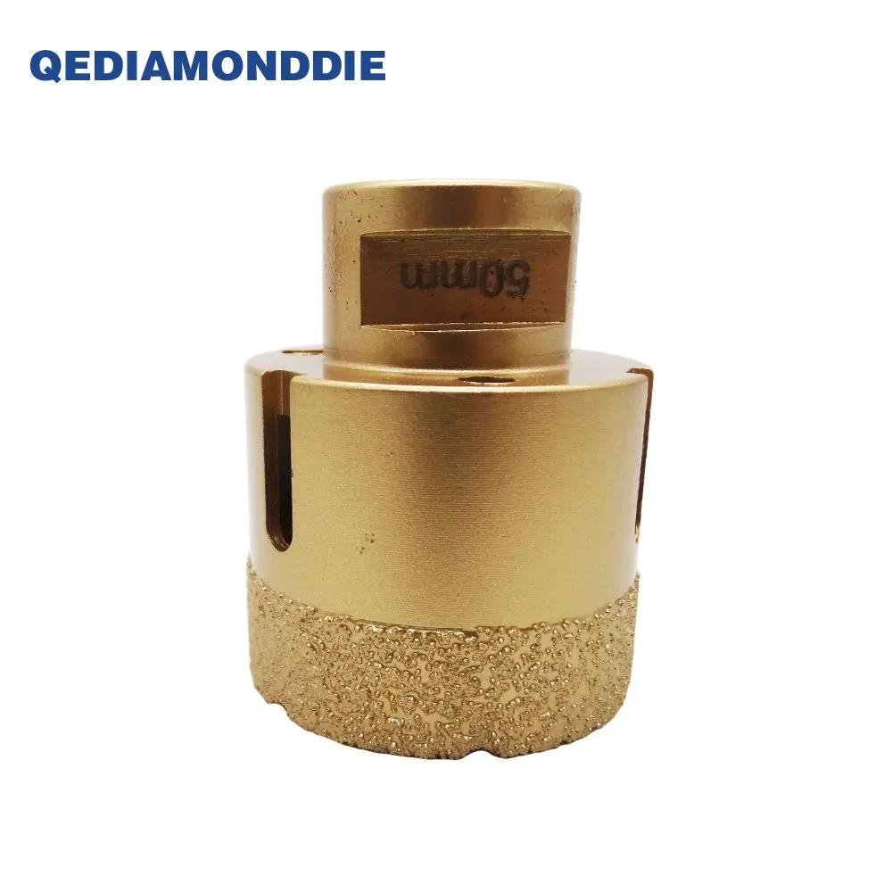 M14 Thread Diamond Core Drill Bit Vacuum Brazed Diamond Drill Bit For Glass Ceramic Porcelain Tile Drilling