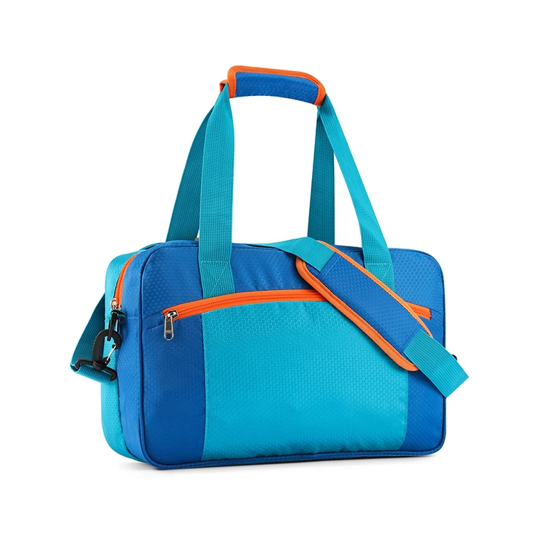 OEM custom water proof gym duffle fitness sport bag with wet dry separate compartment