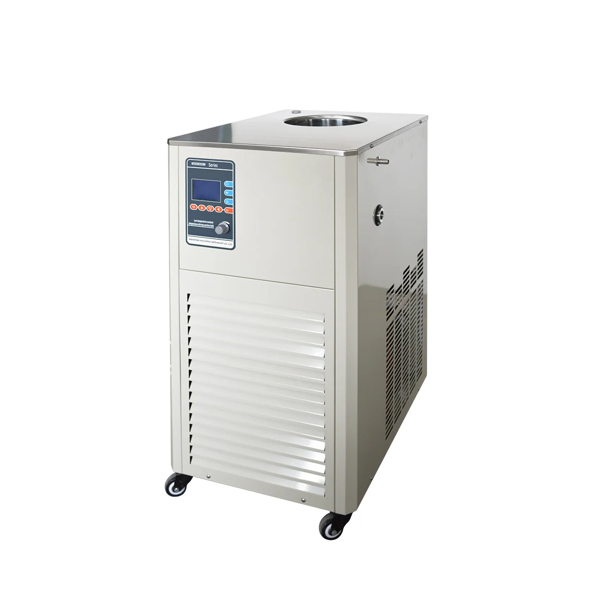 5L low temperature recirculating glycol small mini chillerand  heated  circulating pump reactor bath