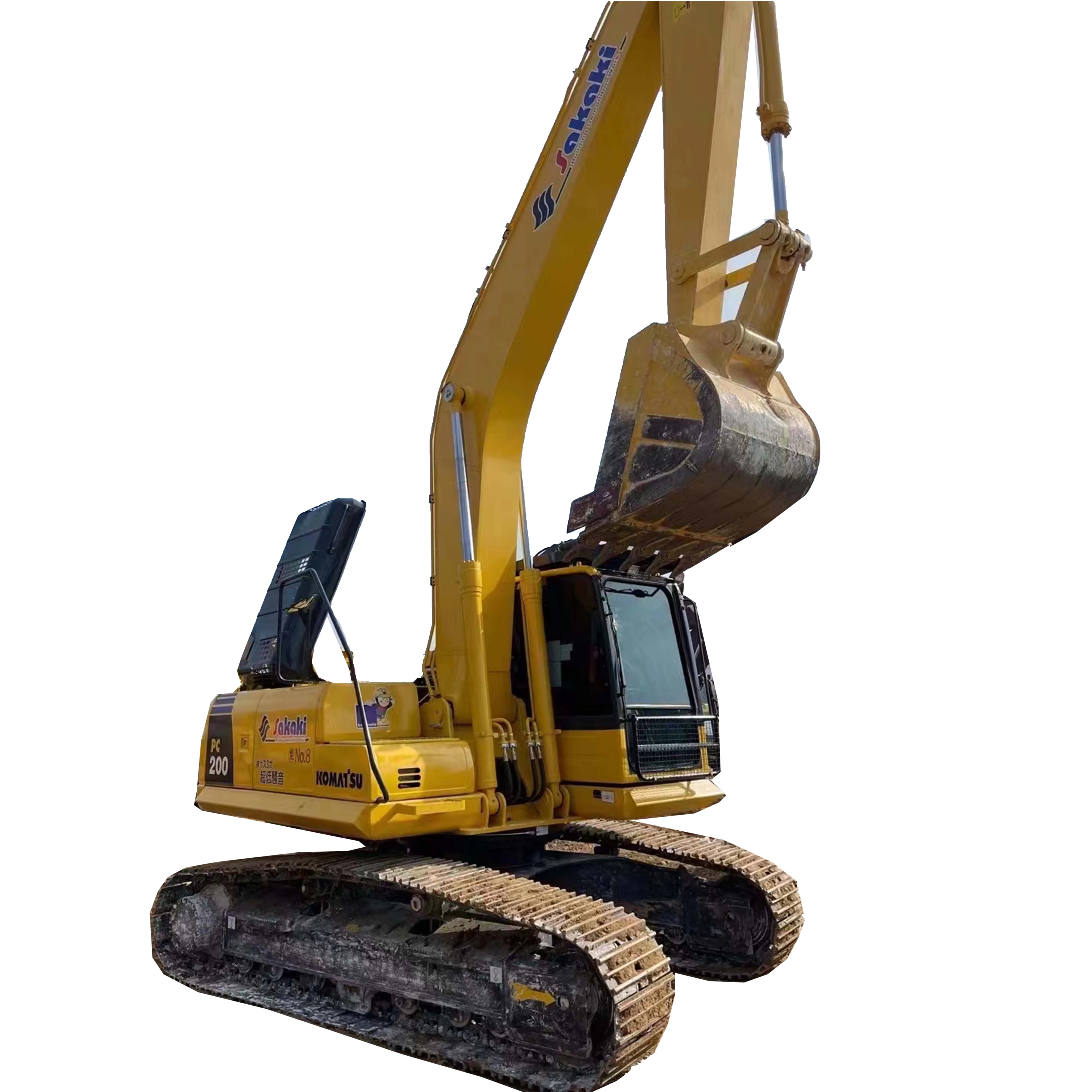 22ton Pc220 гусеничный экскаватор б/у строительная техника PC55 160 200 японский оригинальный подержанный Komatsu PC220 Подержанный