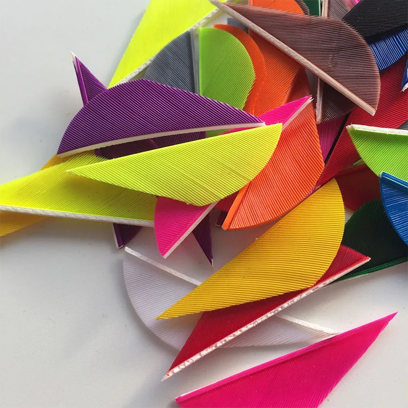 Archery Arrow Diy Fletching 2 inch Archery Carbon Arrow Feather Fletching Right Wing