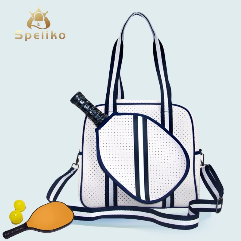 New Hot Sale Large Capacity Neoprene Racquet Backpack Dust-Proof Pickleball Cover for Outdoor Court Travel Usage Racket Bags