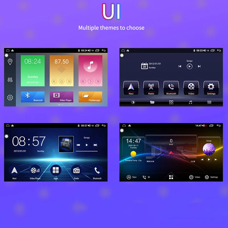  Универсальный автомобильный стереопроигрыватель 9 дюймов 10 Android 3 + 32 ГБ/4 64 Гб/6 128 ГБ 1 Din 2 DSP Carplay 4G автомобильное радио