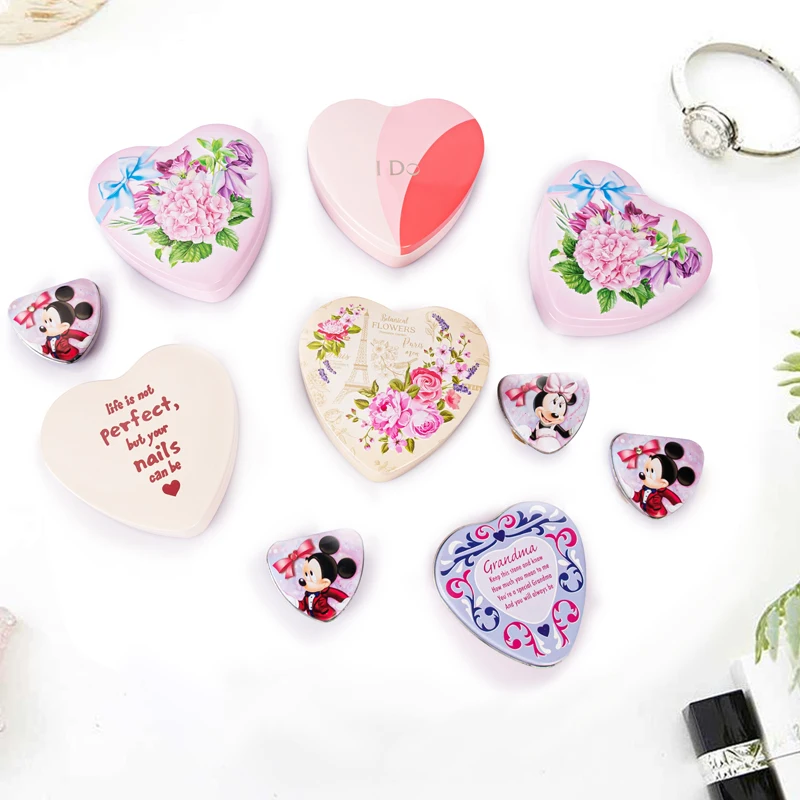 OEM Custom Quality Christmas Various Chocolate Candy Cookie Logo Recyclable Square Round Big Metal Box Small Festival Tin Can