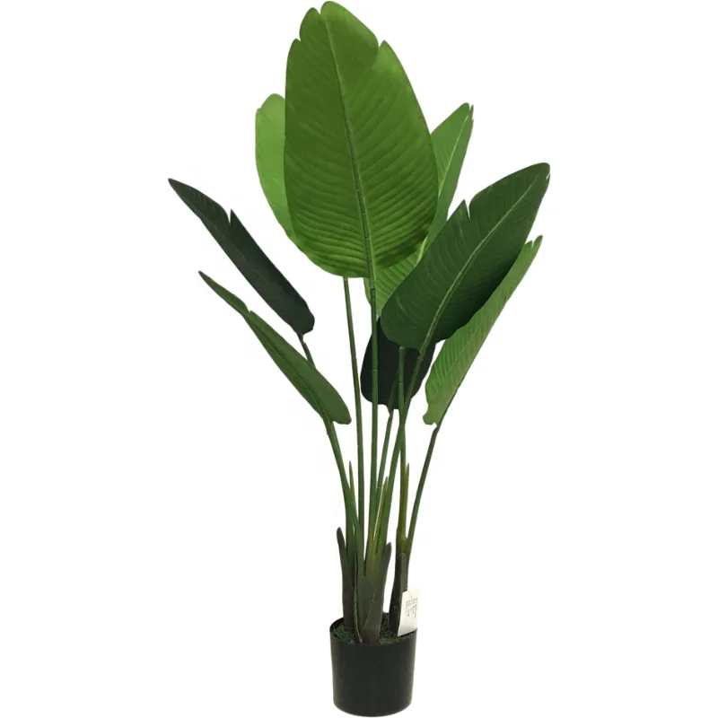 Nordic simulation plant tree paradise bird landing bonsai green plant ornament traveler banana