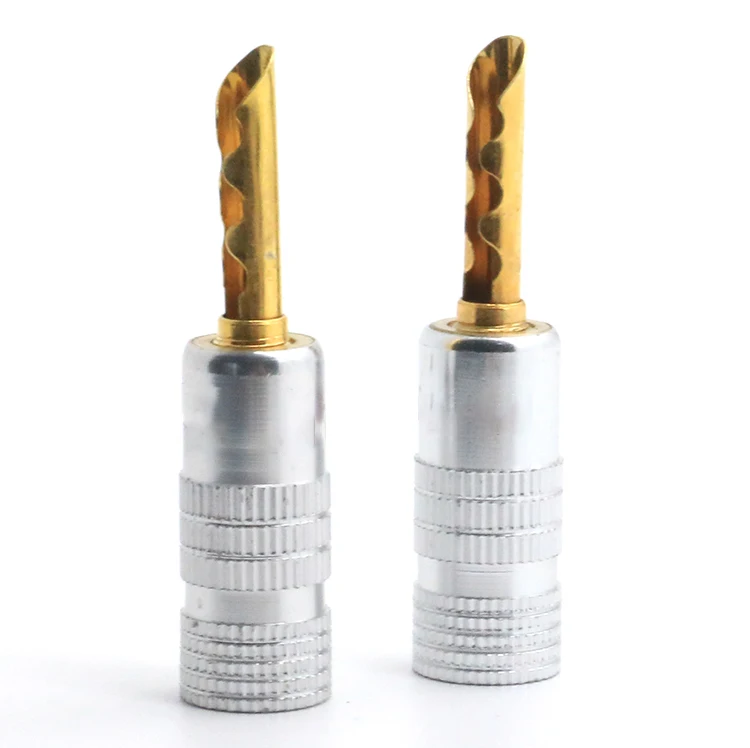 Sawtooth Banana Plug Audio Speaker Banana Plugs Audio Jack Connectors