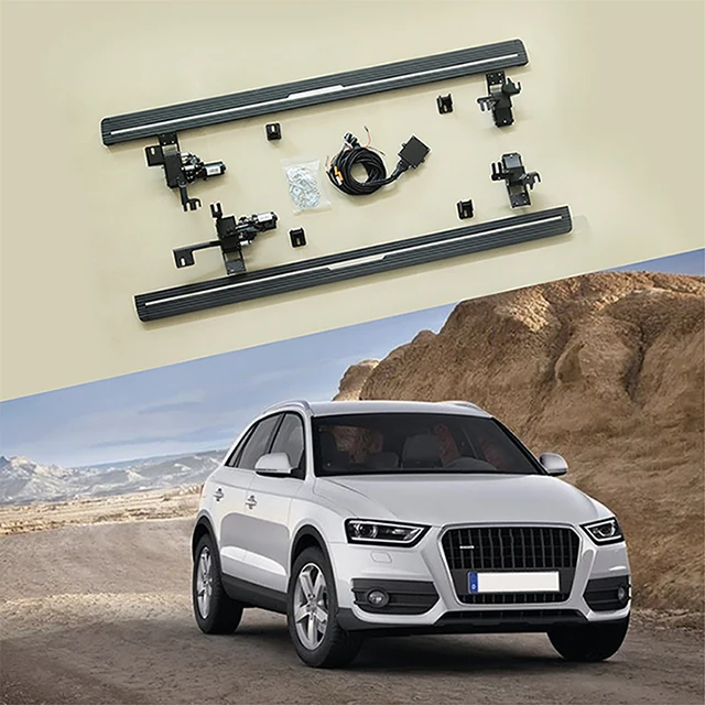 Car accessory electronic stand up board with pedals for Audi Q3 2019