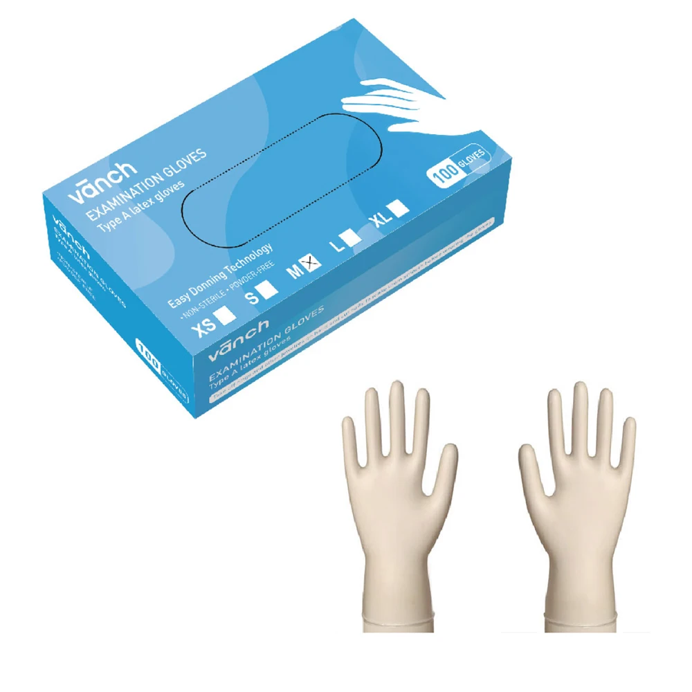 
High Density Vinyl Disposable Gant, 100 Counts, Transparent Disposable Vinyl Examination Gant 