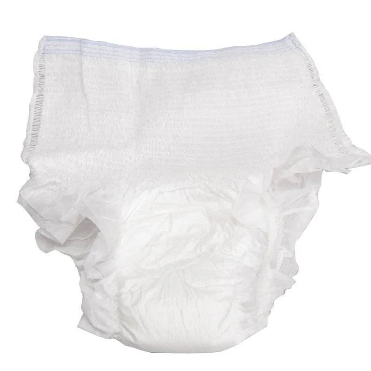 Disposable Custom Thin Thick Free Samples Dubai Elastic Waistband Adult Baby Diapers in a Thong