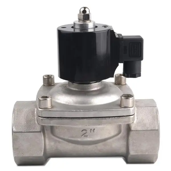 Ningbo Hot Selling 2/2 Way Highly Reliable Stainless Steel Solenoid Valve for Water Oil Gas