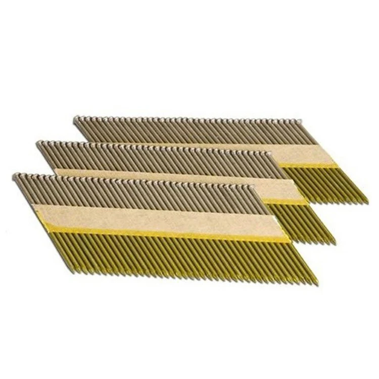 34 Degree 50mm to 90mm Paper Collated Strip Nails/Framing Nailer Nails gel nail strip