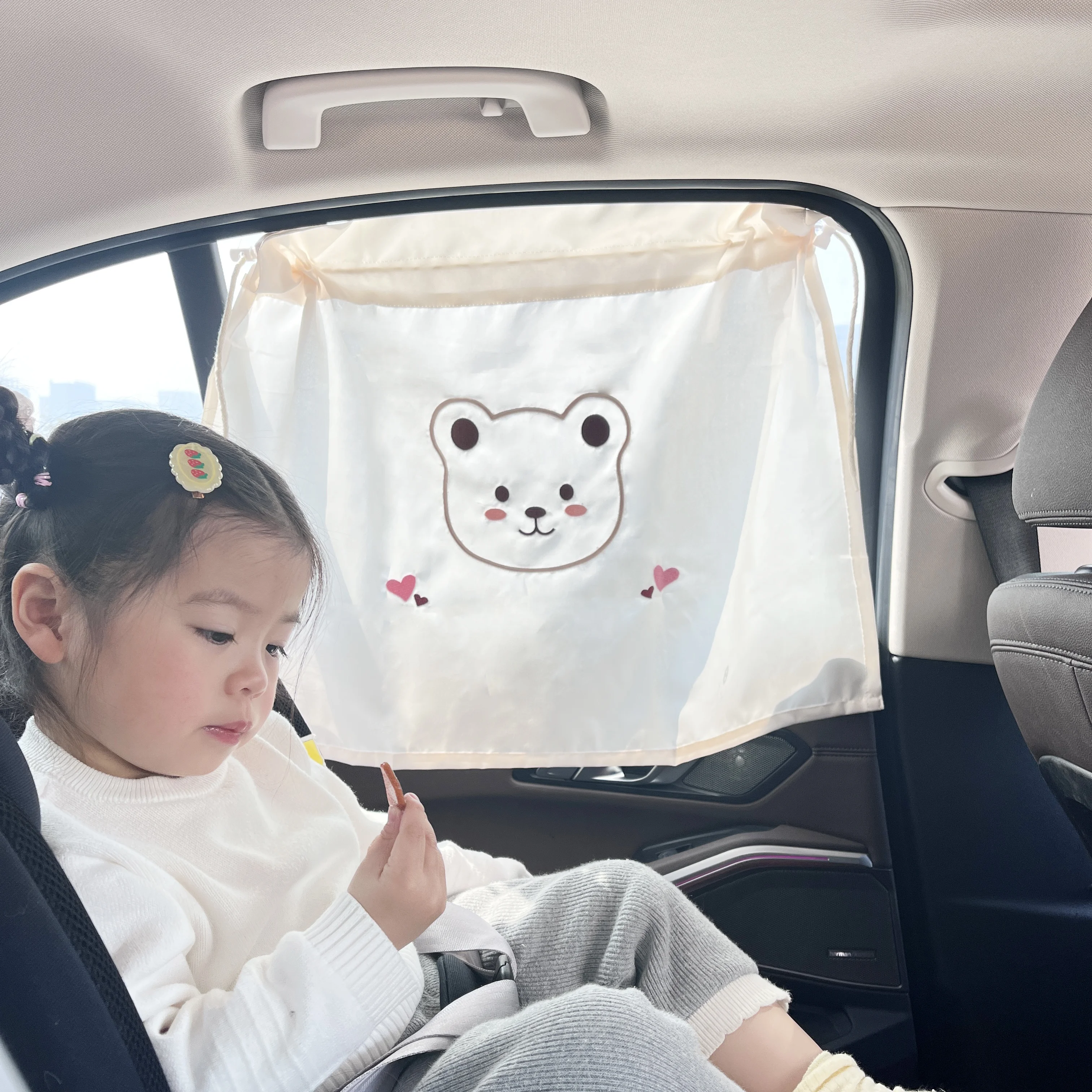 High quality Car Window Curtain Installation Sun UV protection Sunshade Curtain Cartoon car window sunshade