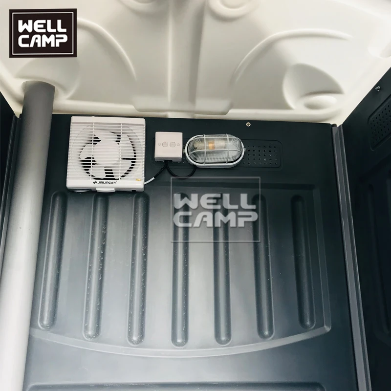 Common Mobile Toilet HDPE Luxury Toilet Temporary Prefab Portable Bathroom