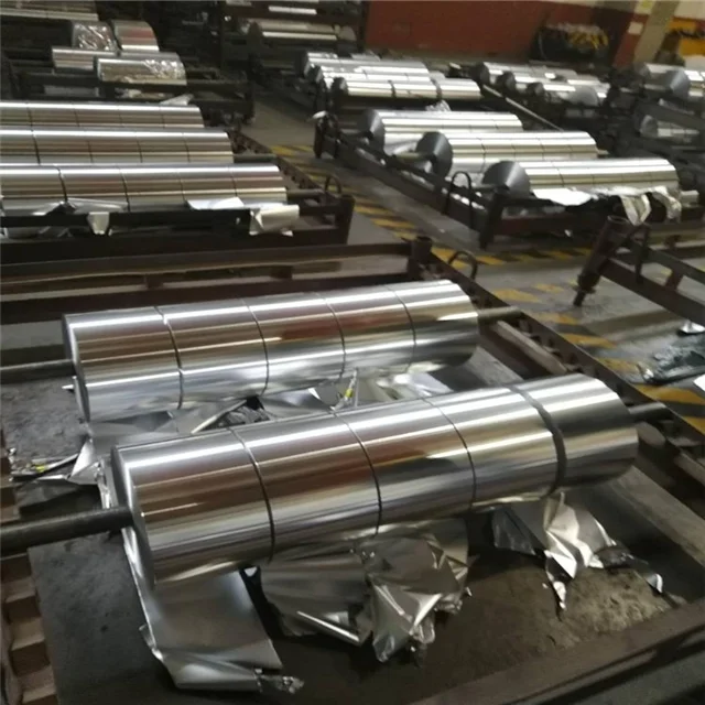 newest wholesale price food grade 8011 alloy aluminum paper aluminium foil film raw material jumbo roll for packaging container