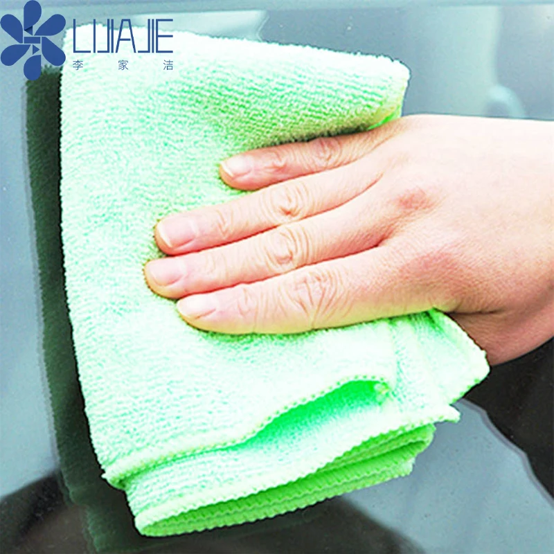 Niaona 40x40 Microfiber Cleaning Cloth Wholesale Colorful Car Detailing 100% Microfiber Towels
