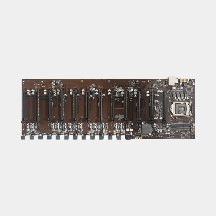 Корпус gpu для сервера материнская плата B250 с 12