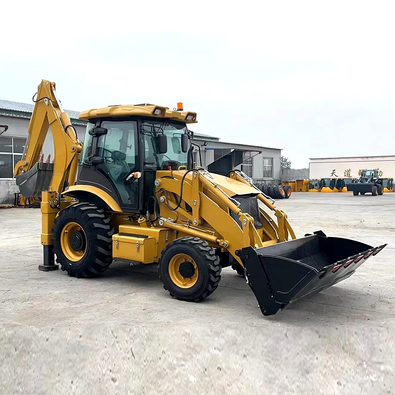 SAAO Group Backhoe Loader Large Earthmoving Construction Machinery Price Very Good