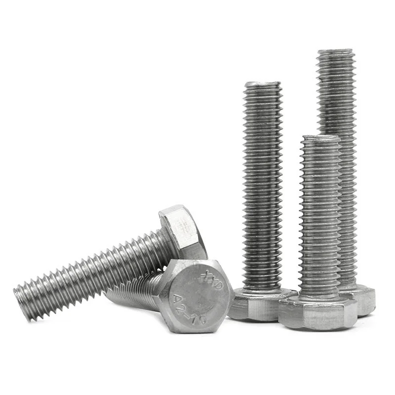 Polished Stainless Steel SS316 Hex Bolt and Nut Special Hastelloy B2 Bolt