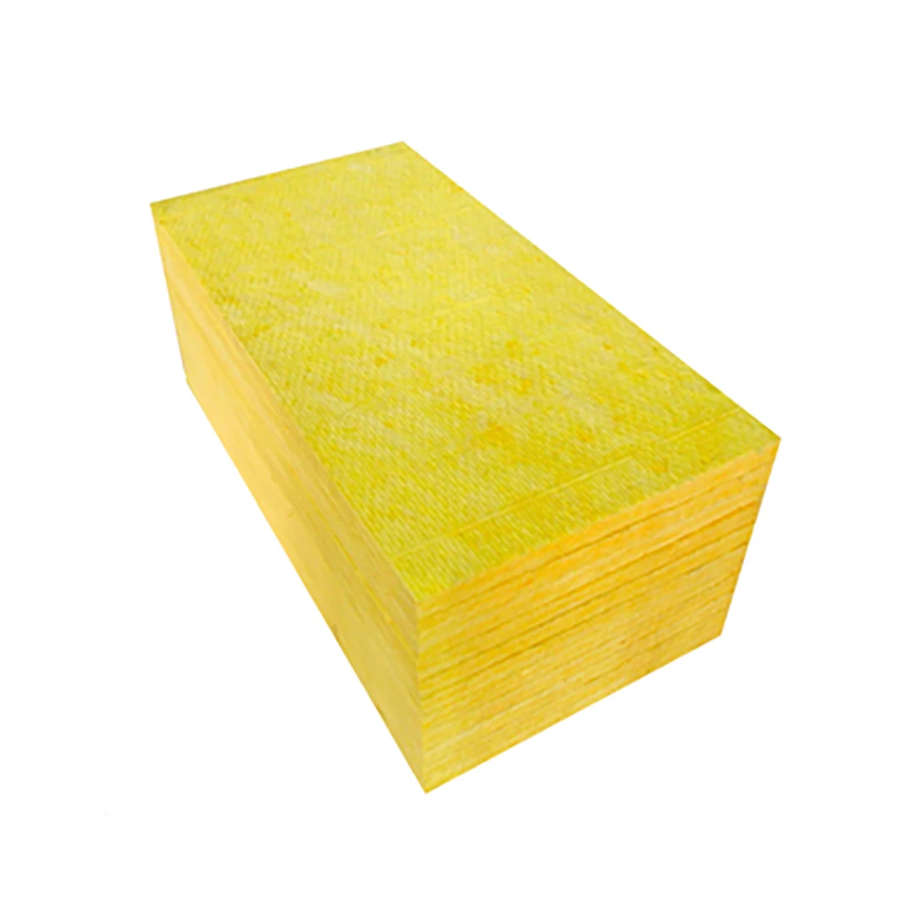 ISOKING 32-96kg//m3 glass wool wall acoustic fiberglass insulation panel 50mm