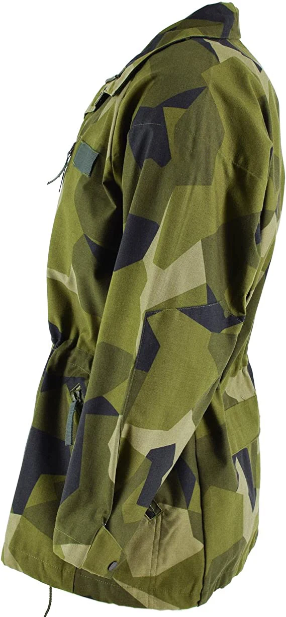 Original Swedish Heavy M90 Jacket Splinter camouflage pattern jacket tactical outdoor coat
