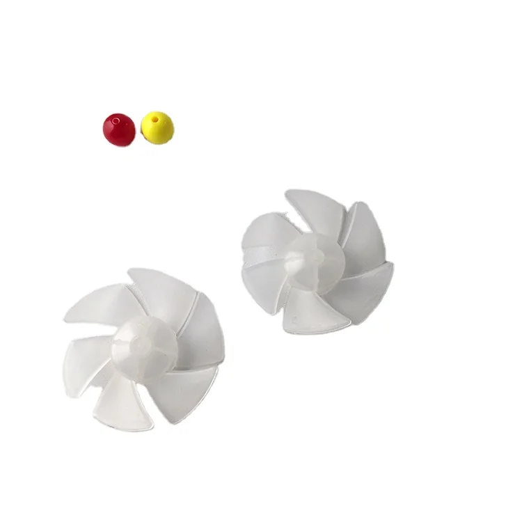 China Goods Hair Dryer Turbine Blower 9 Blade Turbine Fan Blade Fan Sheet Repair Motor DC Heat Dissipation Plastic Blade